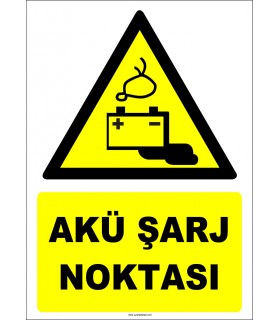 ZY2286 - ISO 7010 Akü Şarj Noktası