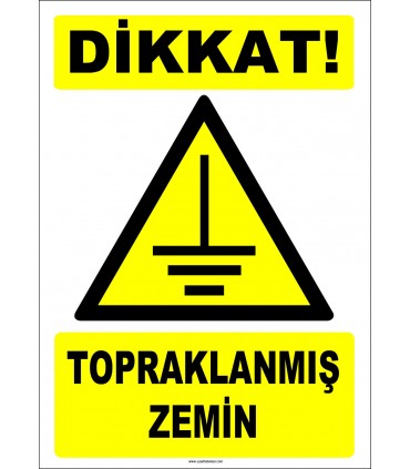 ZY2351 - Dikkat! Topraklanmış Zemin