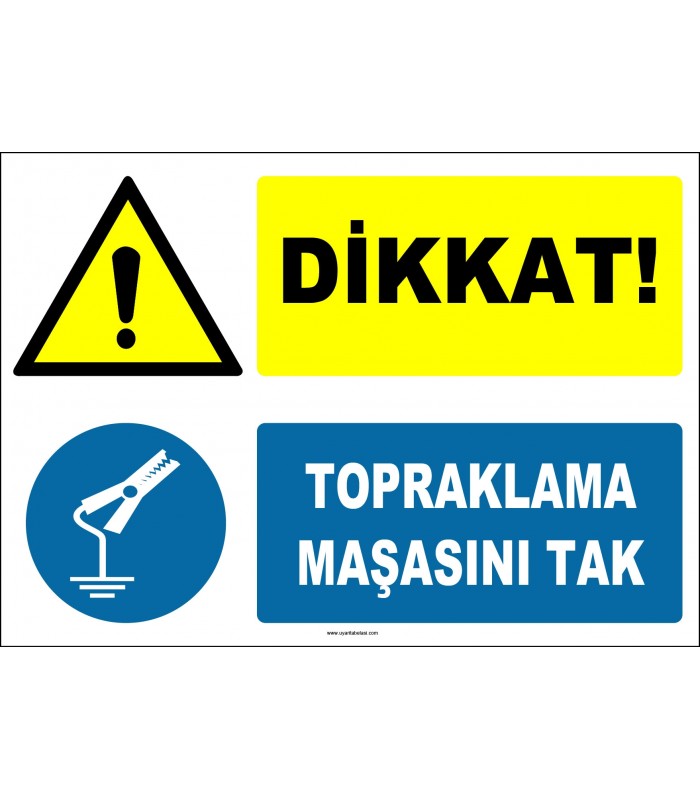ZY2359 - Dikkat! Topraklama Maşasını Tak