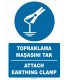 ZY2361 - Türkçe İngilizce Topraklama Maşasını Tak, Attach Earthing Clamp