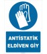 ZY2390 - ISO 7010 Antistatik Eldiven Giy