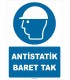 ZY2386 - ISO 7010 Antistatik Baret Tak