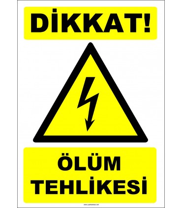 ZY2395 - Dikkat Ölüm Tehlikesi
