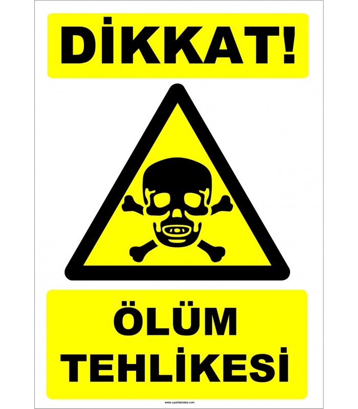 ZY2397 - Dikkat Ölüm Tehlikesi