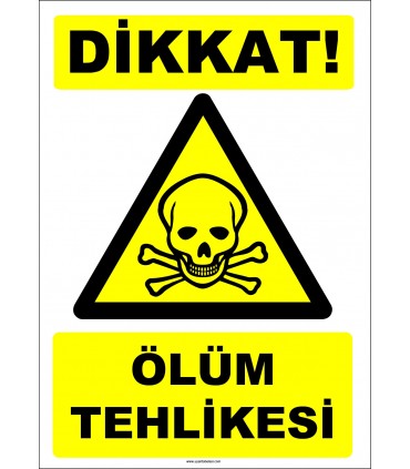 ZY2400 - Dikkat Ölüm Tehlikesi