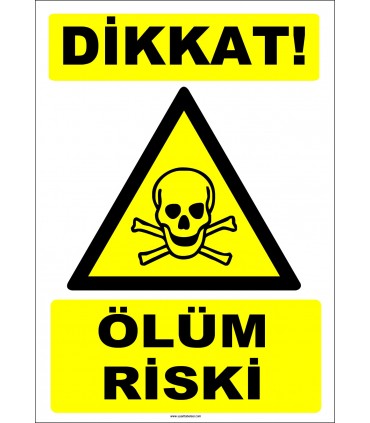 ZY2391 - Dikkat Ölüm Riski