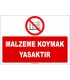 ZY2442  - Malzeme Koymak Yasaktır