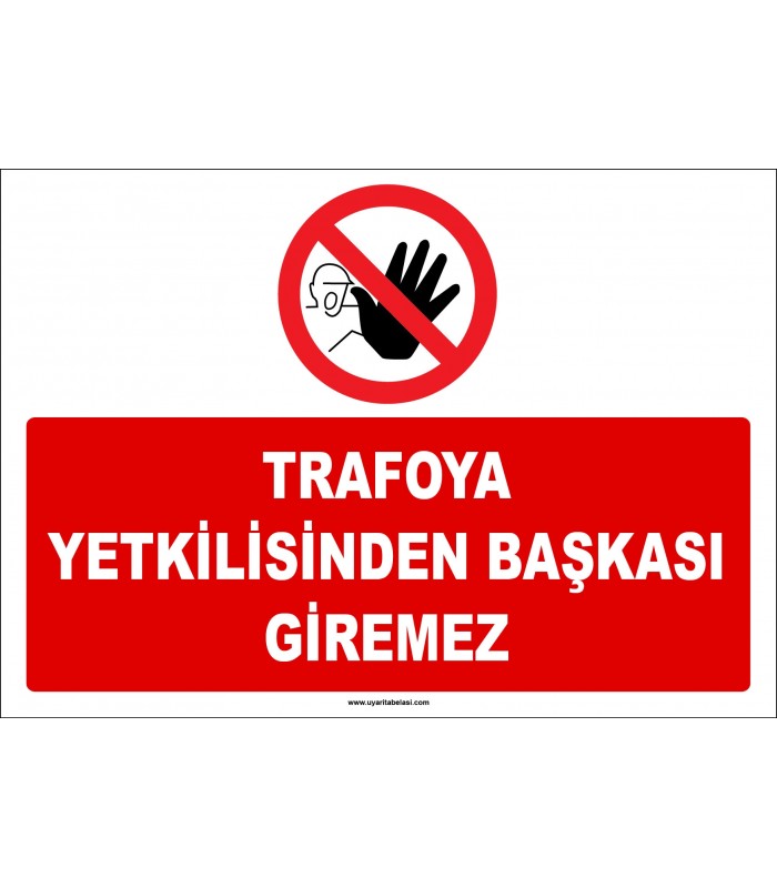 ZY2464 - Trafoya Yetkilisinden Başkası Giremez