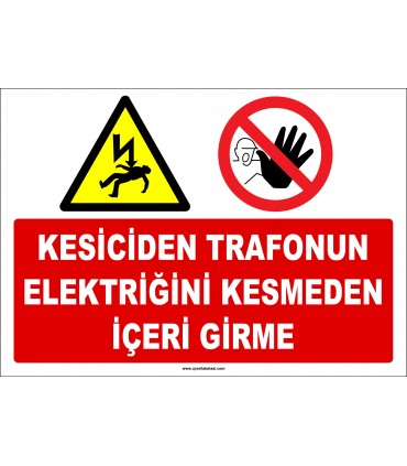 ZY2468 - Kesiciden Trafonun Elektriğini Kesmeden İçeri Girme