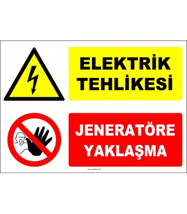 ZY2495 - Elektrik Tehlikesi, Jeneratöre Yaklaşma