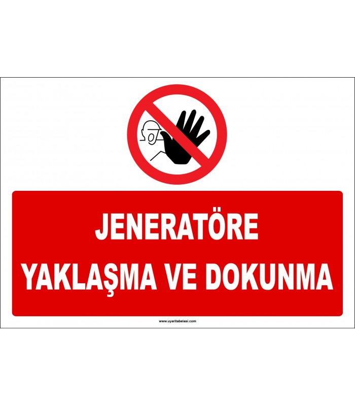 ZY2501 - Jeneratöre Yaklaşma ve Dokunma