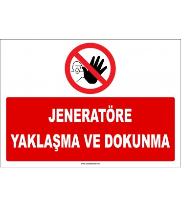 ZY2501 - Jeneratöre Yaklaşma ve Dokunma