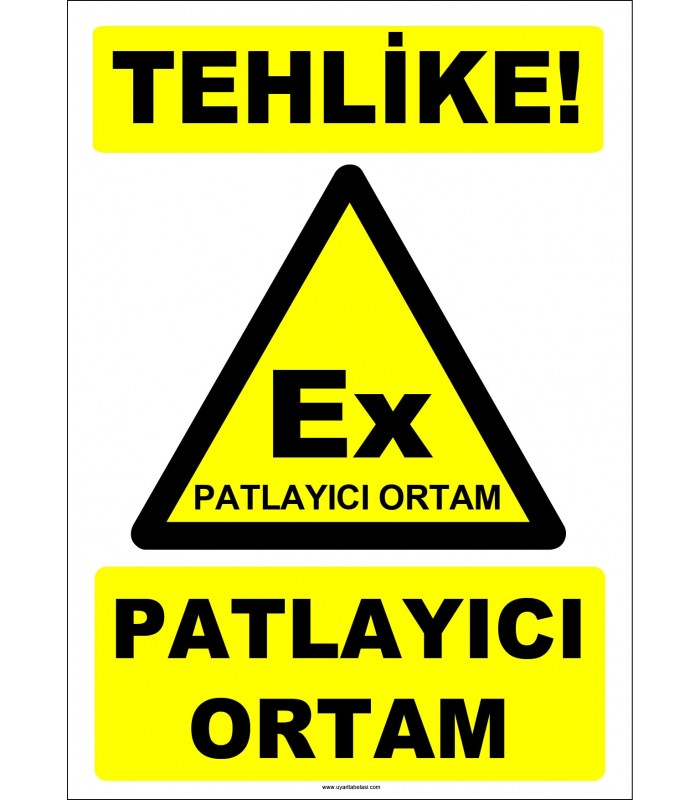 ZY2504 - Tehlike! Patlayıcı Ortam