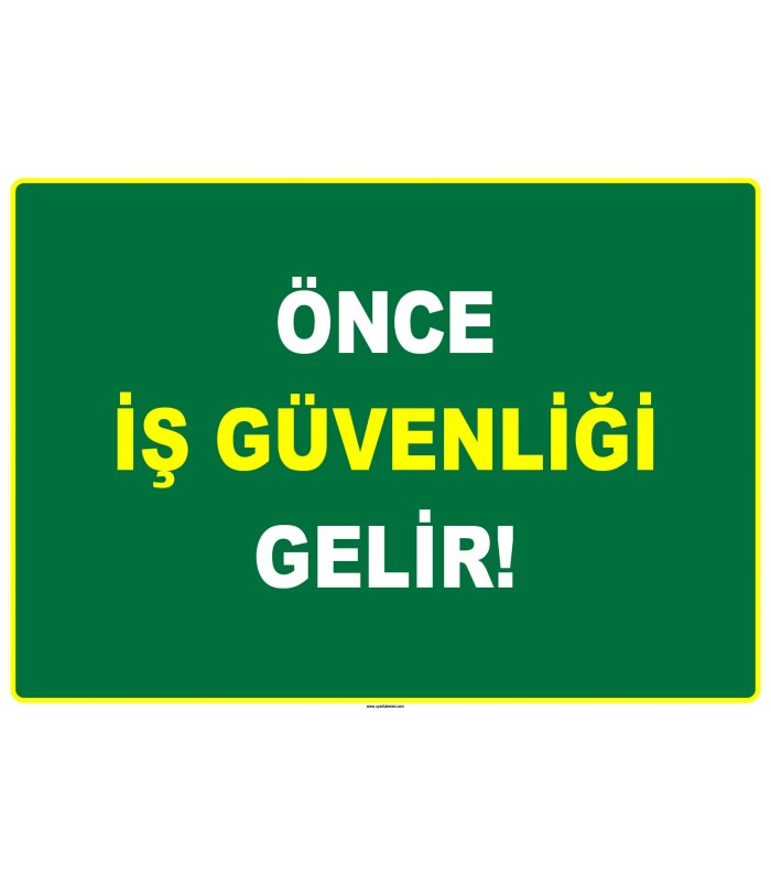 ZY2522 - Önce İş Güvenliği Gelir!