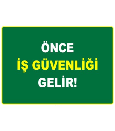 ZY2522 - Önce İş Güvenliği Gelir!