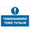 ZY2595 - Yemekhanemizi Temiz Tutalım