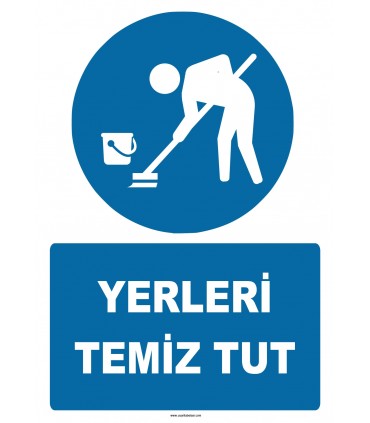ZY2614 - Yerleri Temiz Tut