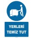 ZY2615 - Yerleri Temiz Tut