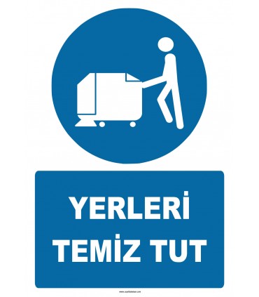 ZY2615 - Yerleri Temiz Tut