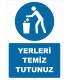 ZY2618 - Yerleri Temiz Tutunuz