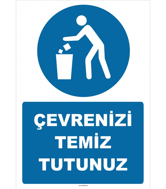 ZY2619 - Çevrenizi Temiz Tutunuz