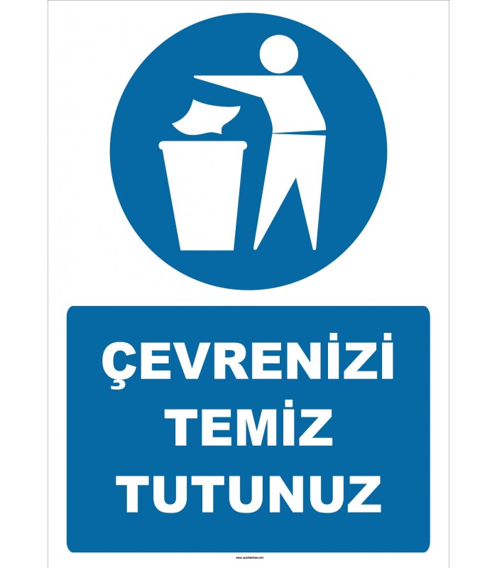 ZY2620 - Çevrenizi Temiz Tutunuz