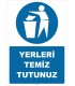 ZY2621 - Yerleri Temiz Tutunuz