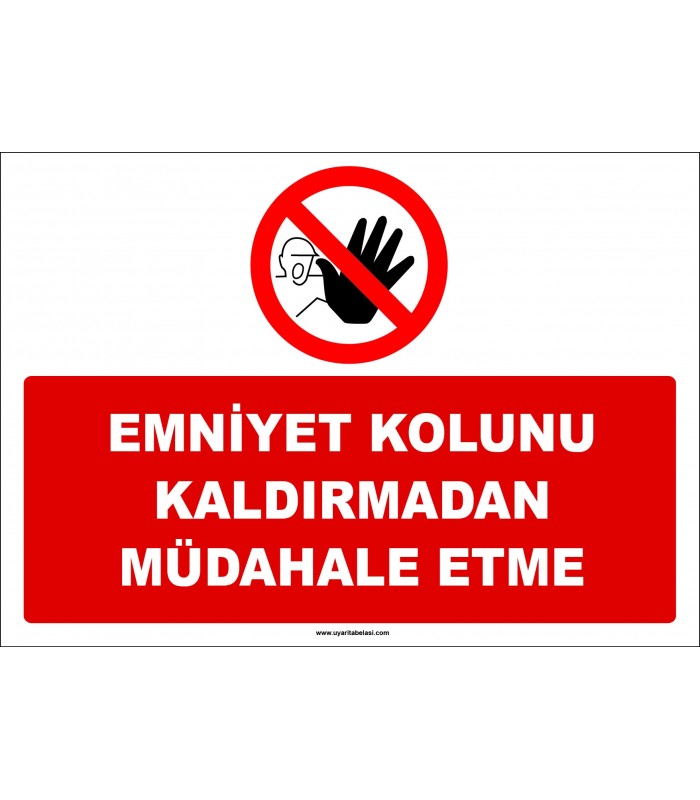 ZY2627 - Emniyet Kolunu Kaldırmadan Müdahale Etme