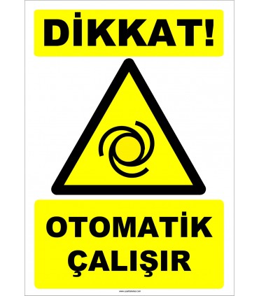 ZY2673 - Dikkat! Otomatik Çalışır