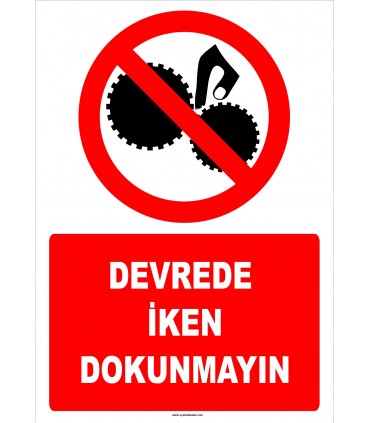 ZY2674 - Devrede iken dokunmayın