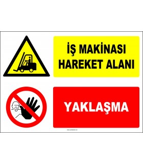ZY2722 - İş Makinası Hareket Alanı, Yaklaşma