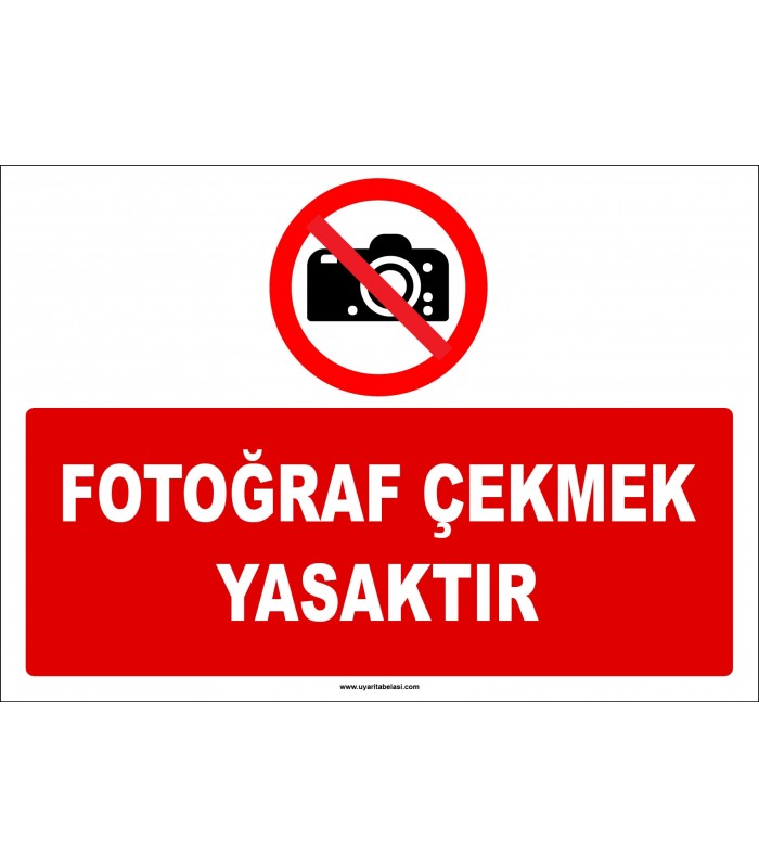 ZY2737 - Fotoğraf Çekmek Yasaktır