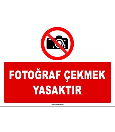 ZY2737 - Fotoğraf Çekmek Yasaktır