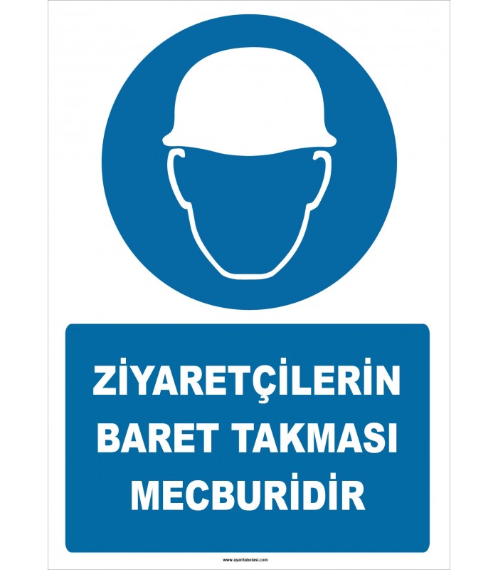 ZY2754 - Ziyaretçilerin Baret Takması Mecburidir