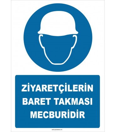 ZY2754 - Ziyaretçilerin Baret Takması Mecburidir