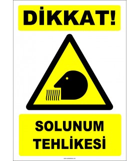 ZY2762 - Dikkat! Solunum Tehlikesi