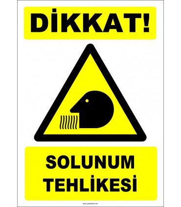ZY2762 - Dikkat! Solunum Tehlikesi