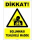 ZY2766 - Dikkat! Solunması Tehlikeli Madde