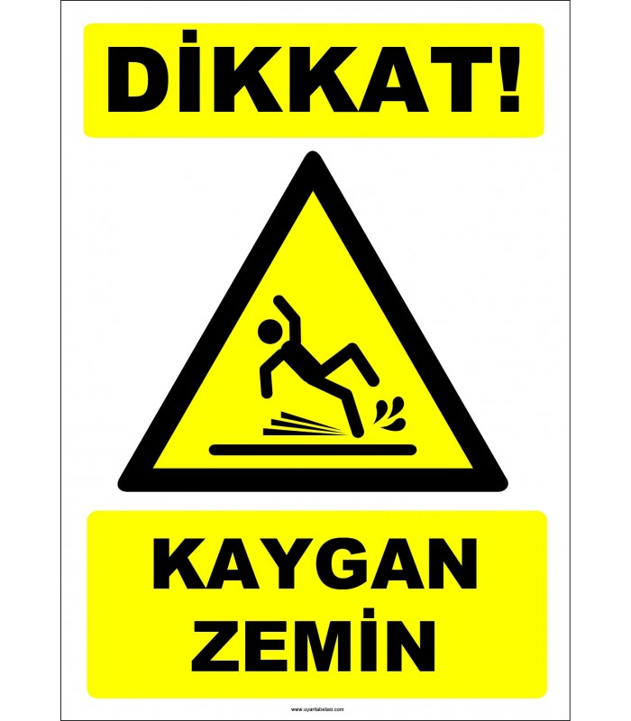 ZY2788 - Dikkat! Kaygan Zemin