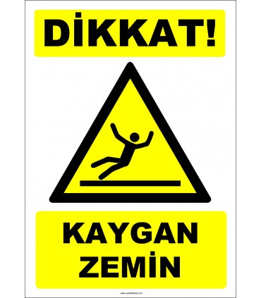 ZY2789 - Dikkat! Kaygan Zemin