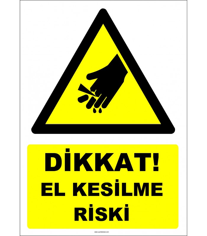 YT7745 - Dikkat el kesilme riski