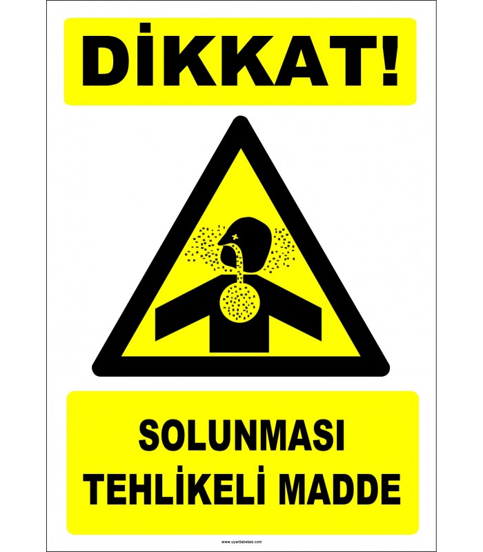ZY2814 - Dikkat! Solunması Tehlikeli Madde