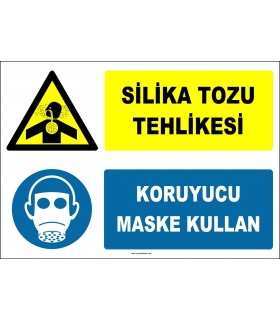ZY2827 - Silika Tozu Tehlikesi, Koruyucu Maske Kullan