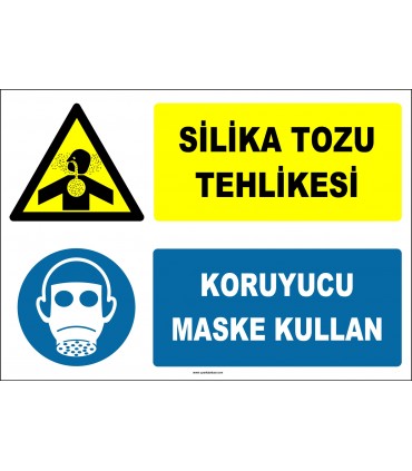 ZY2827 - Silika Tozu Tehlikesi, Koruyucu Maske Kullan