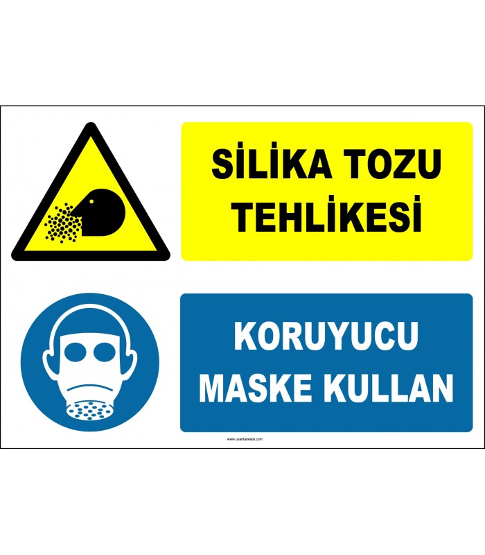 ZY2828 - Silika Tozu Tehlikesi, Koruyucu Maske Kullan