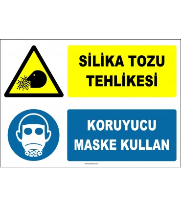 ZY2828 - Silika Tozu Tehlikesi, Koruyucu Maske Kullan