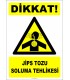 ZY2867 - Dikkat! Jips Tozu Soluma Tehlikesi