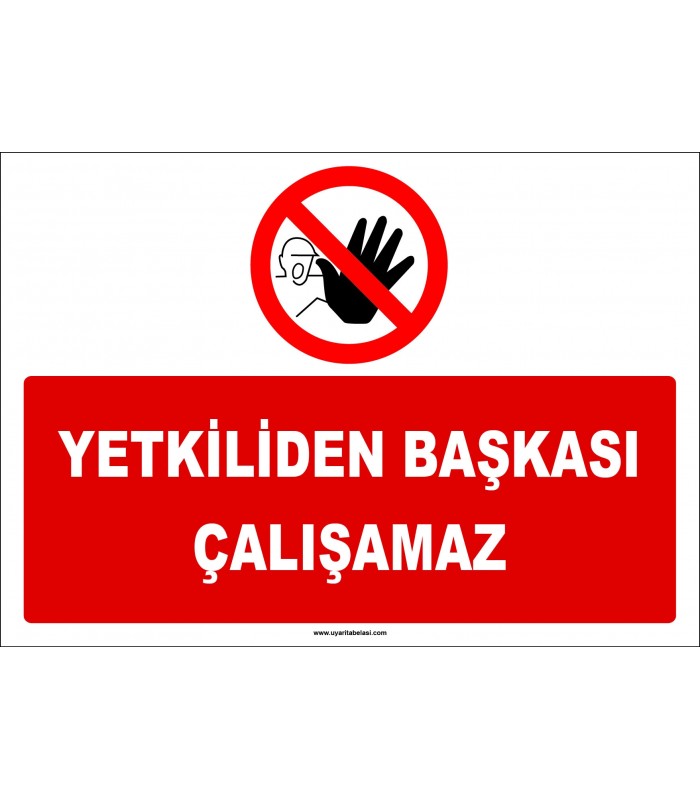 ZY2959 - Yetkiliden Başkası Çalışamaz