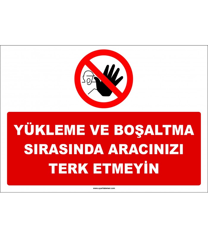 ZY3009 - Yükleme ve Boşaltma Sırasında Aracınızı Terk Etmeyin