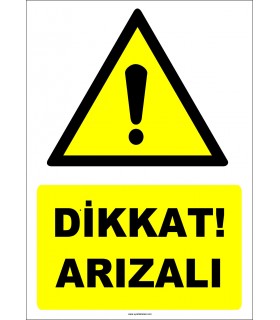 ZY3013 - Dikkat! Arızalı